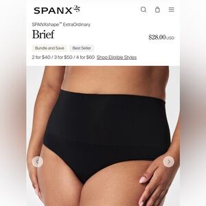 SPANX Shape Extraordinary Brief